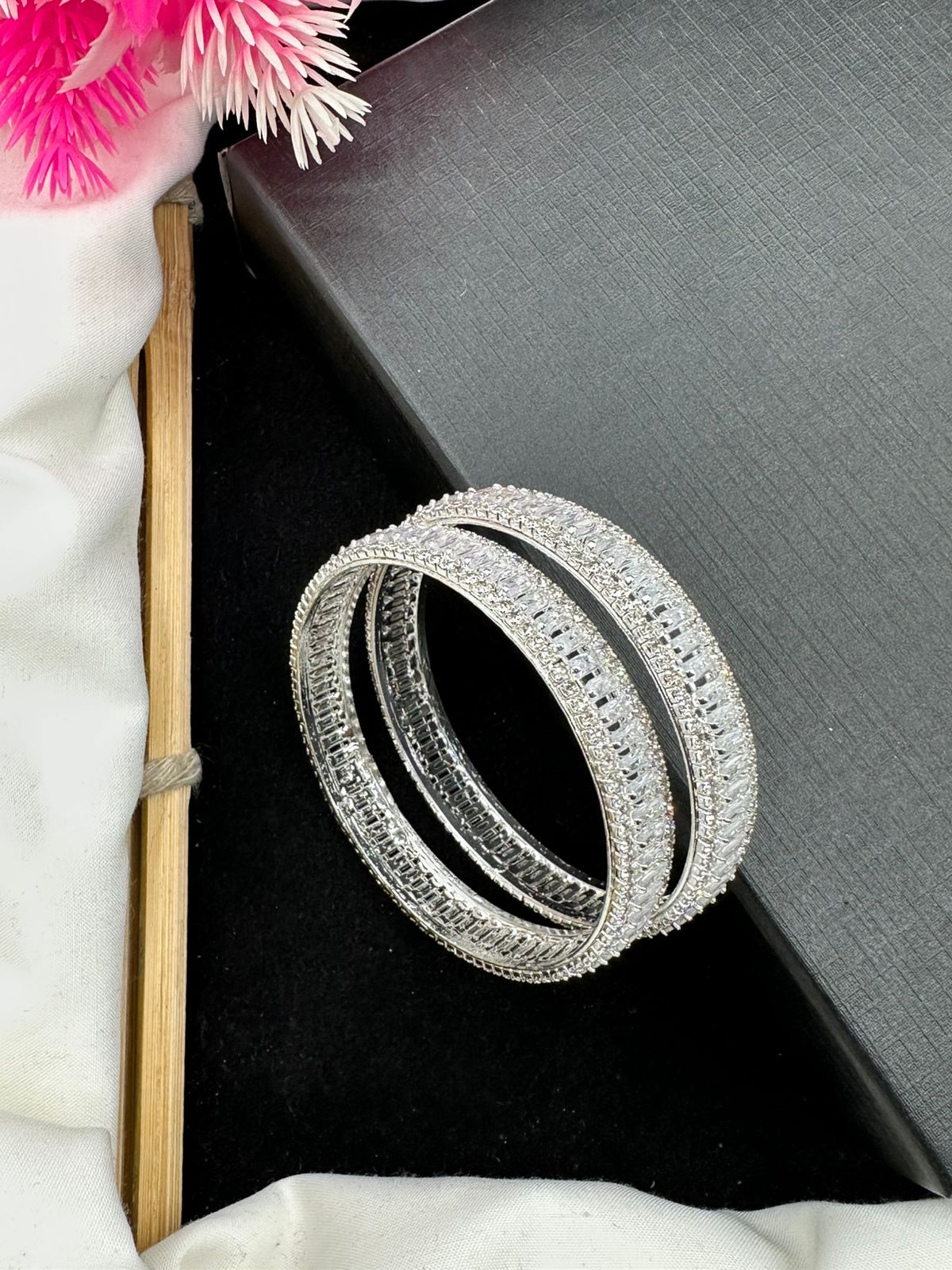 Zircon Work Jarao Bangles