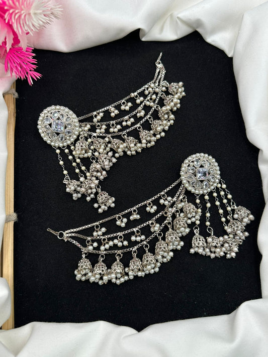 Bahubali earrings with sahara