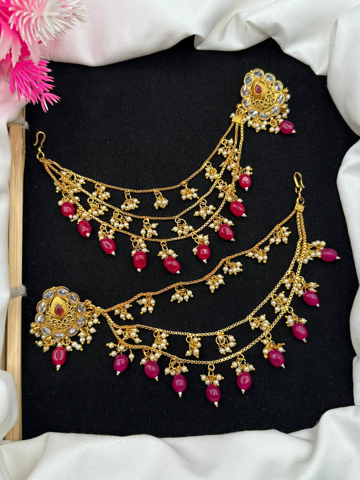 Indian polki earrings sahara