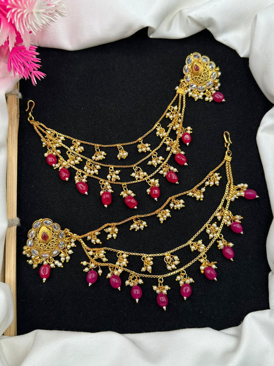 Indian polki earrings sahara