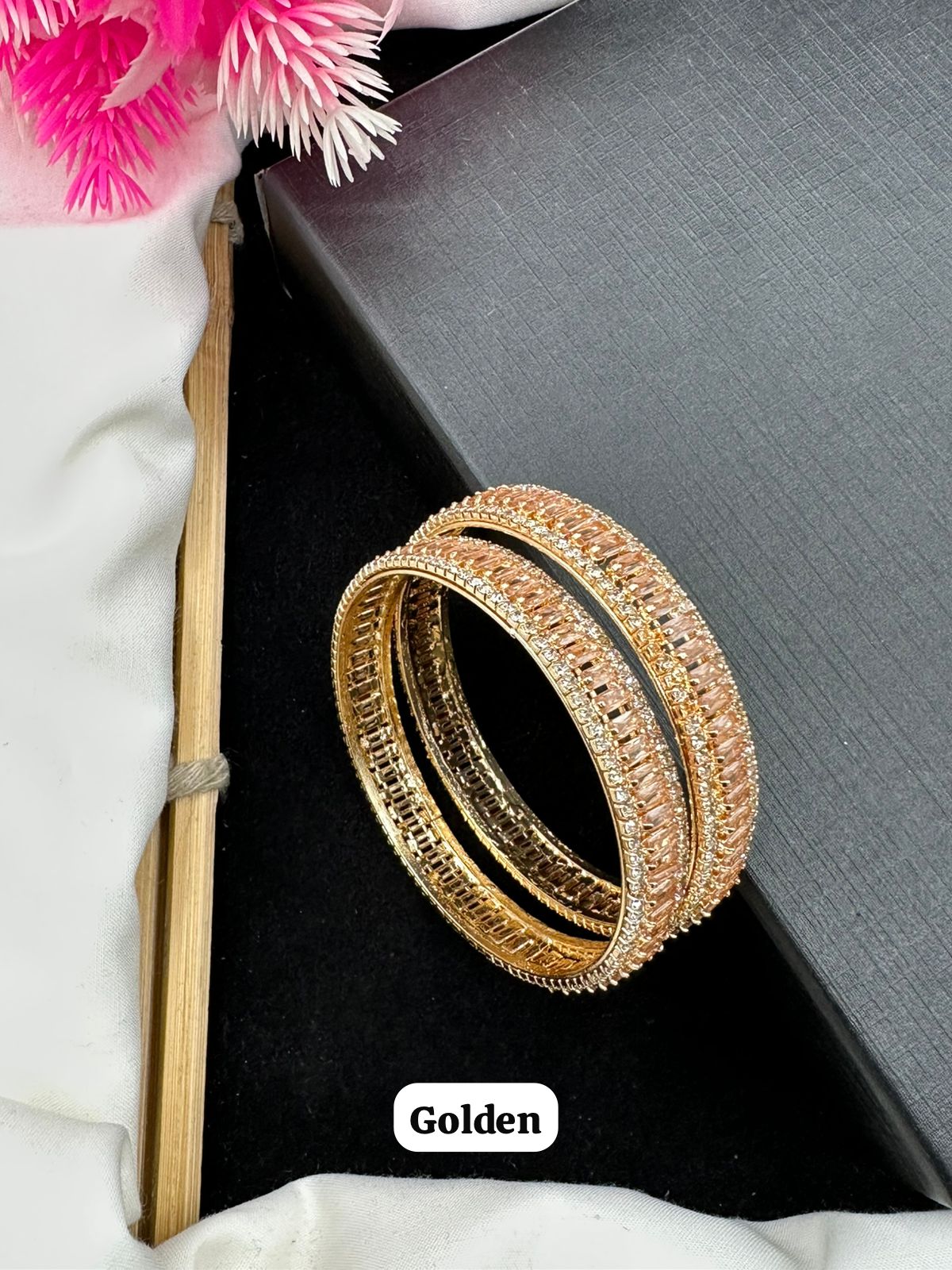 Zircon Work Jarao Bangles