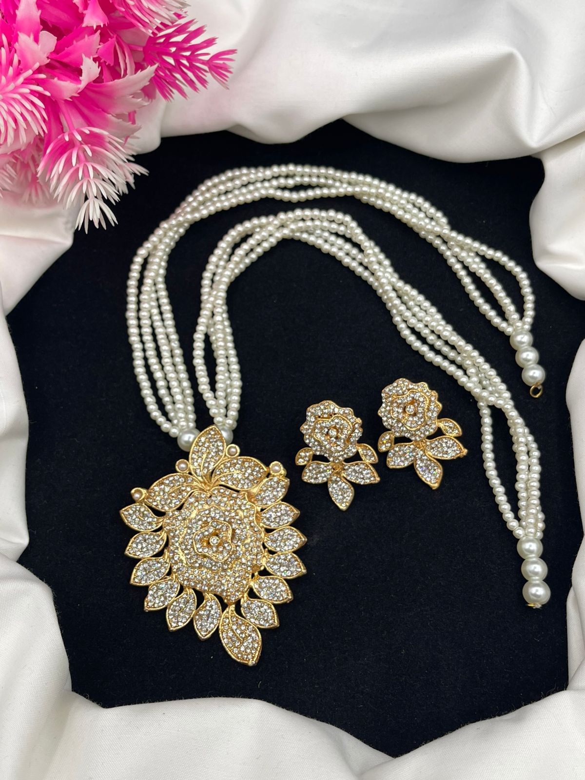 Fancy Mala Set with Stud
