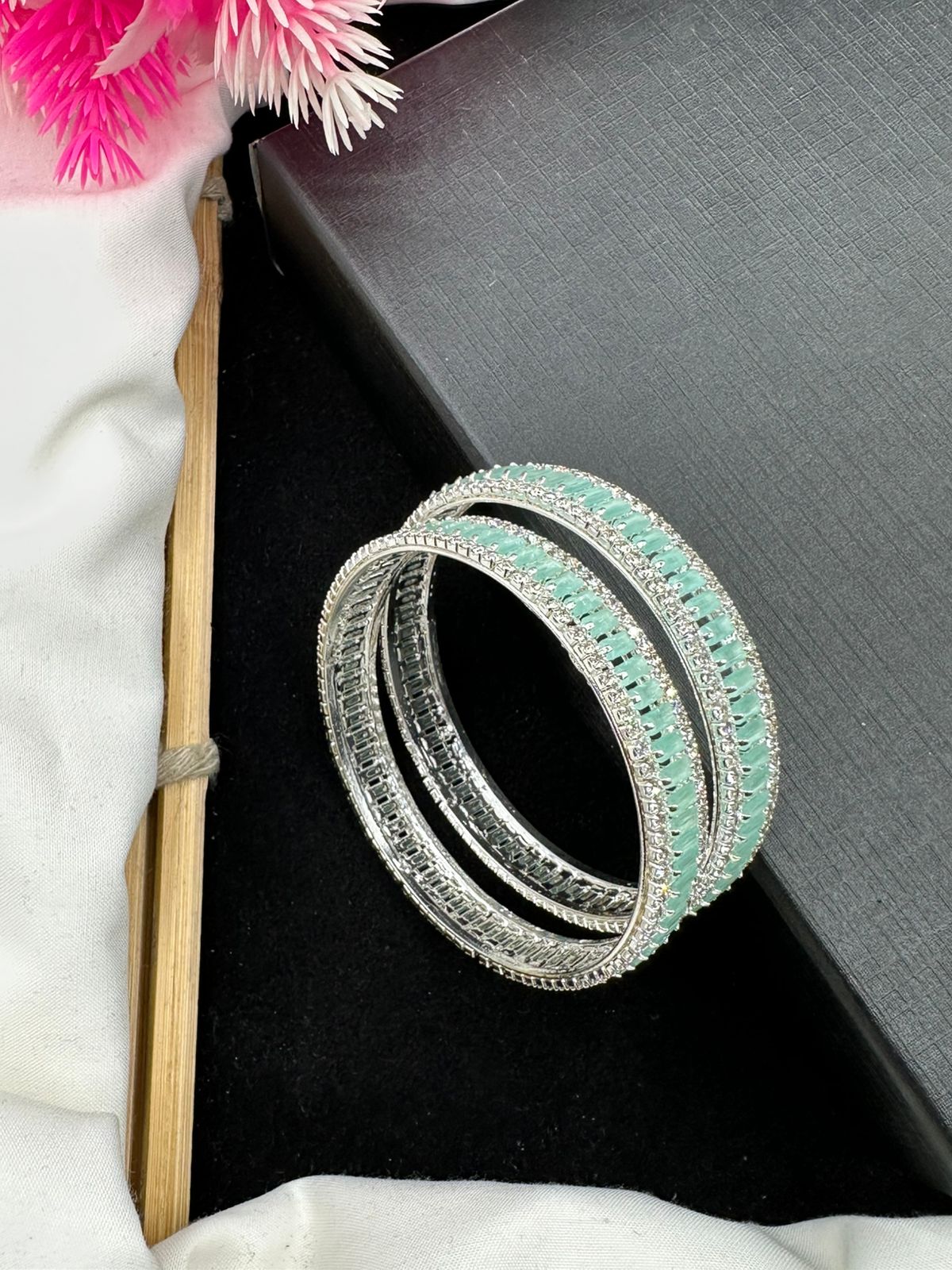 Zircon Work Jarao Bangles