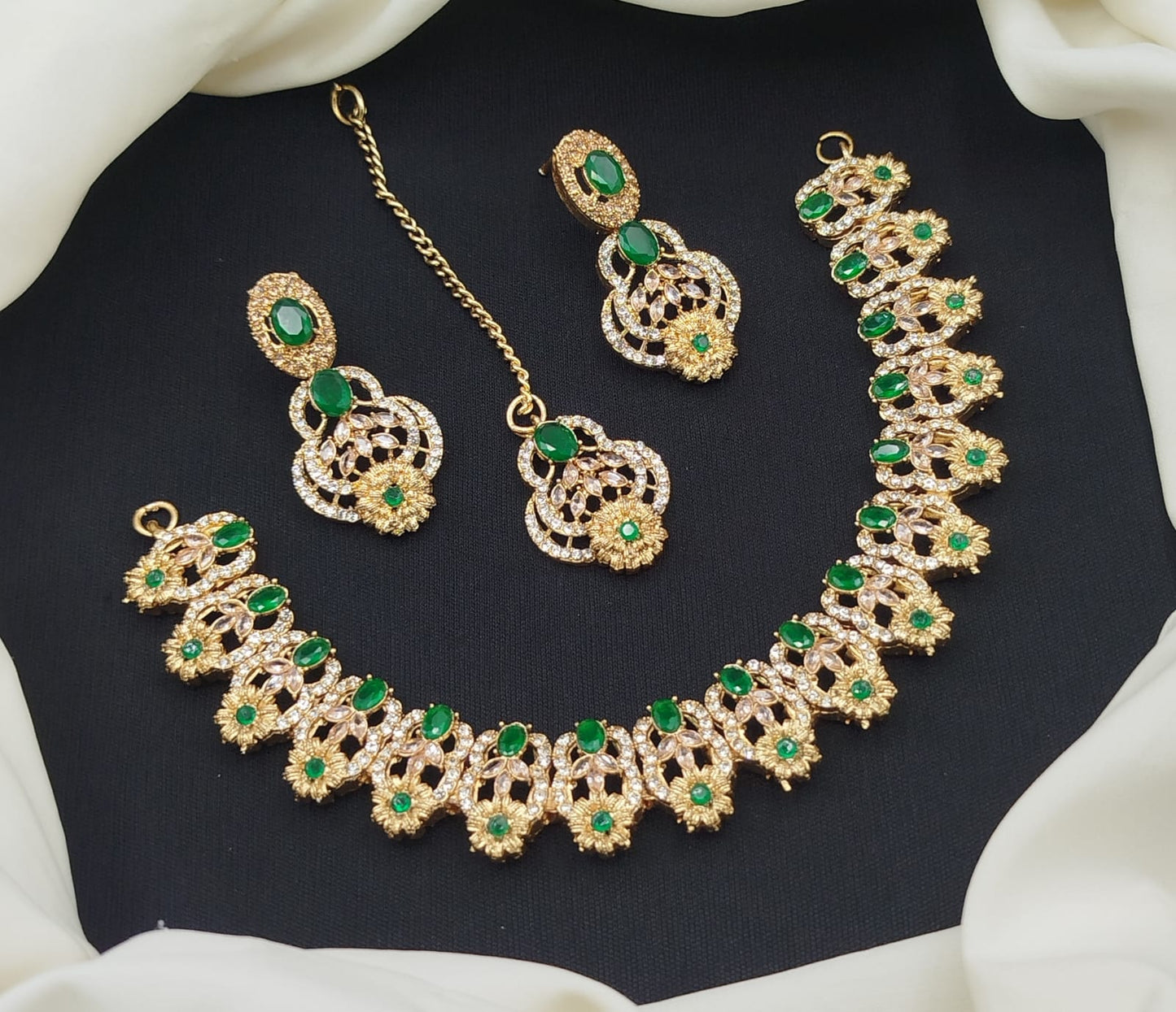 Zircon work Necklace Set