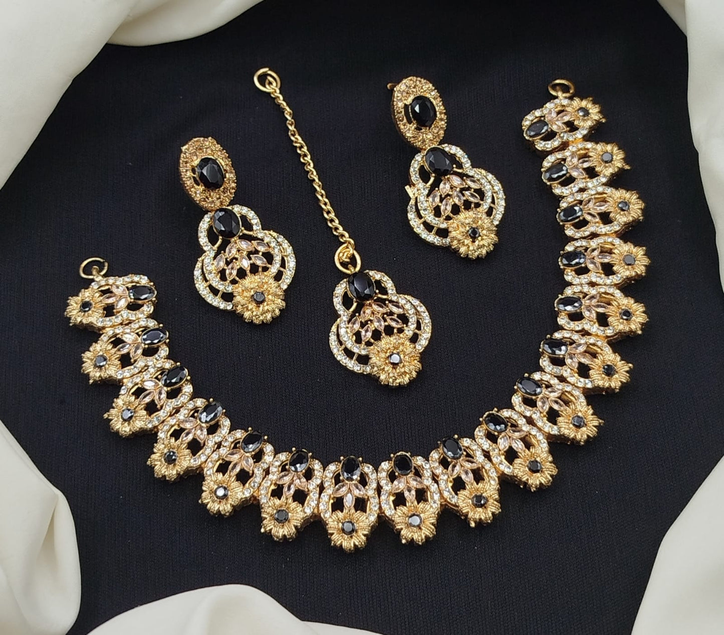 Zircon work Necklace Set