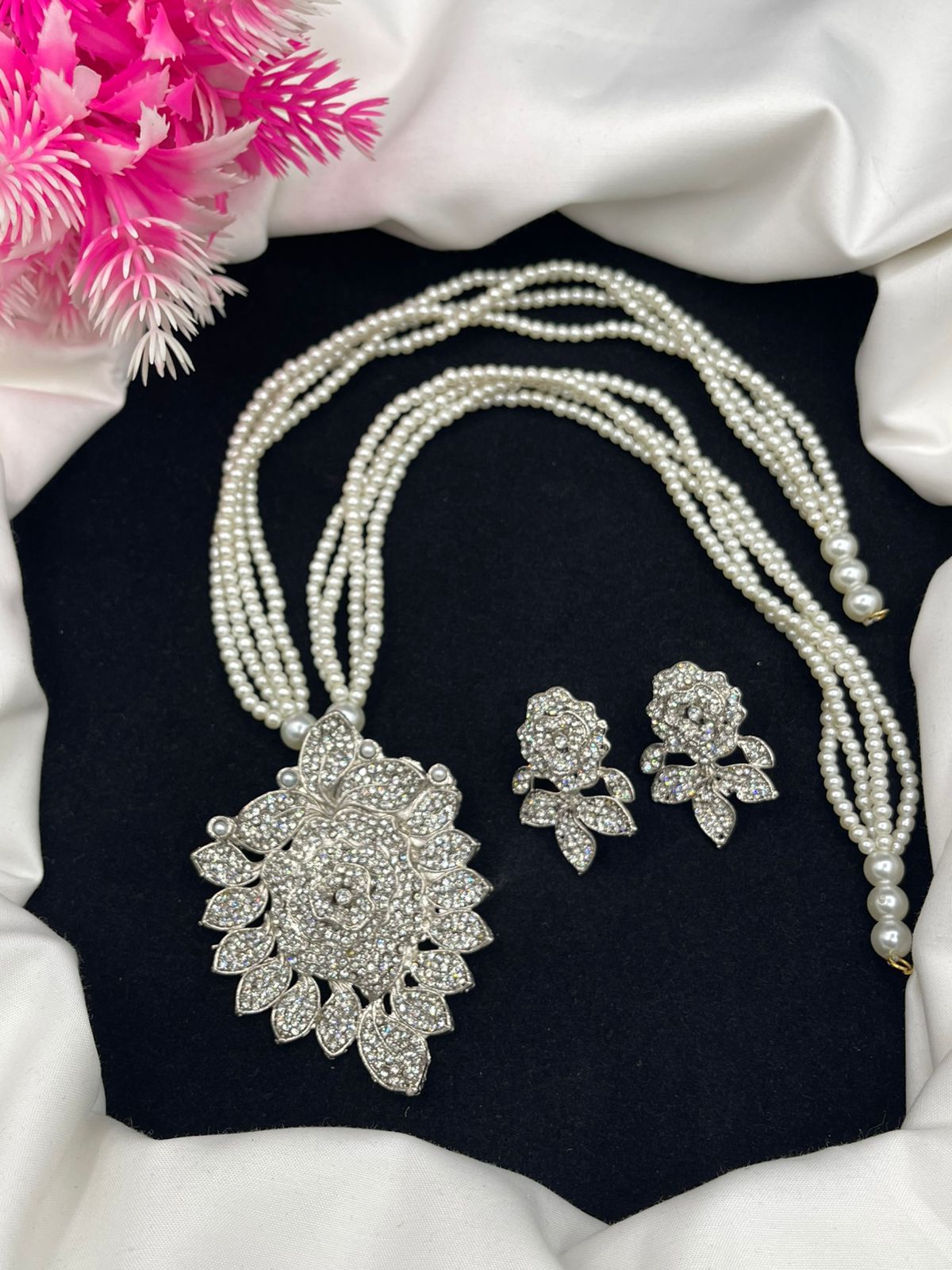 Fancy Mala Set with Stud