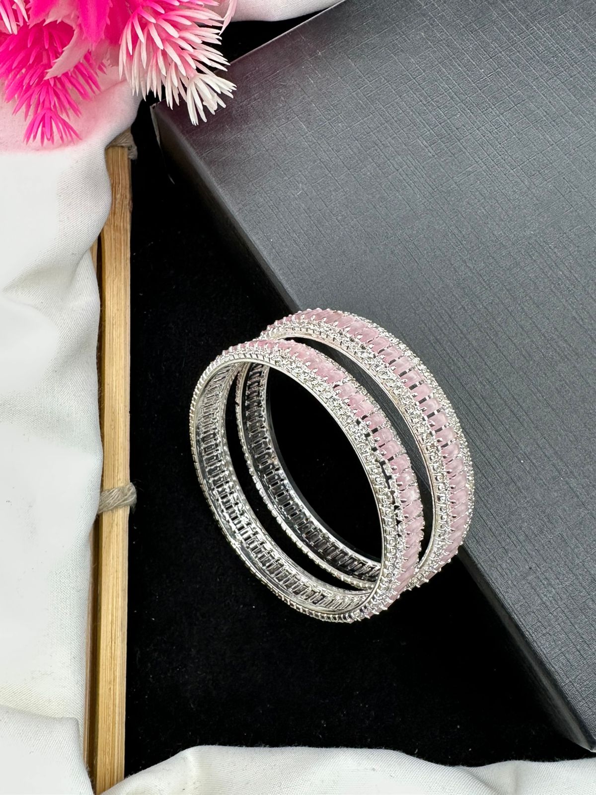 Zircon Work Jarao Bangles