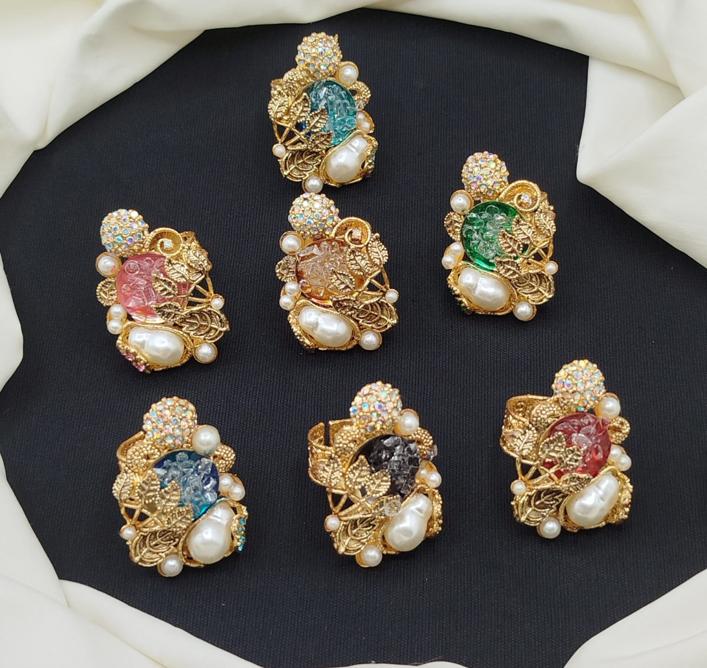 New Fancy Design Stylish Turkish Rings.