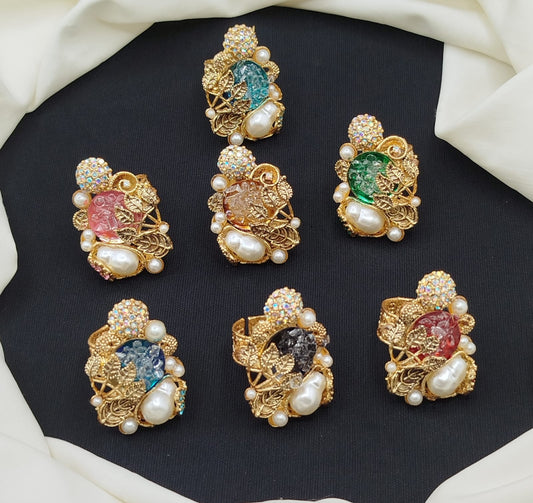 New Fancy Design Stylish Turkish Rings.
